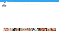 Desktop Screenshot of georgiaeye.com